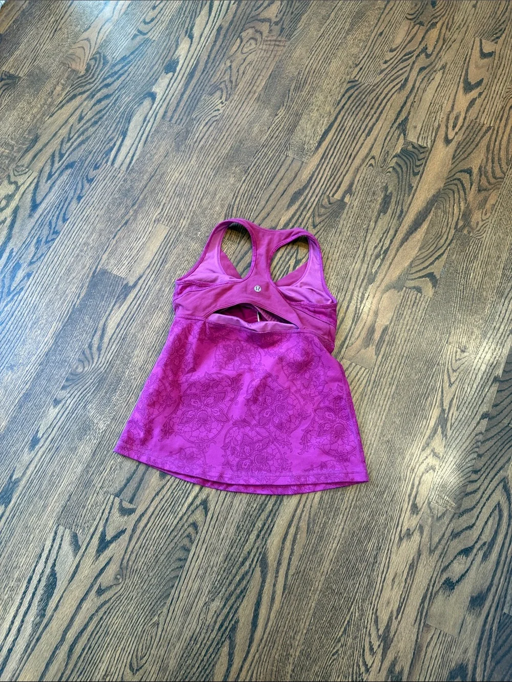 lululemon athletica Fuchsia Racerback Tank Top